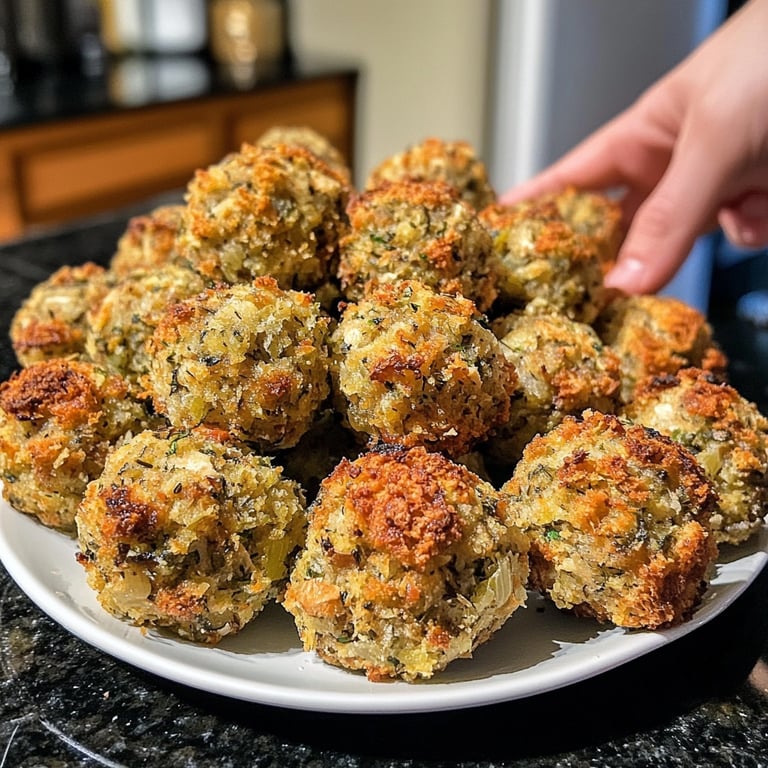 Turkey Stuffing Balls