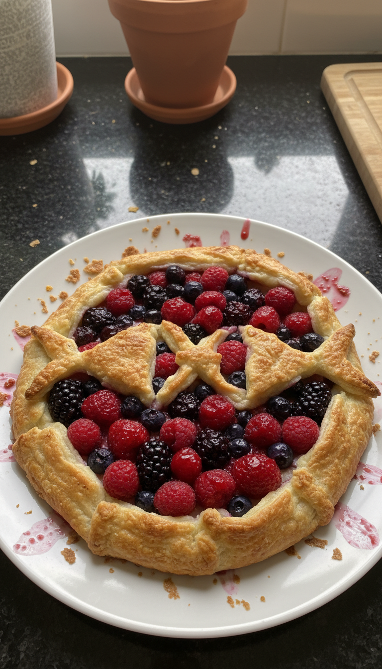 Pisces Berry Tart