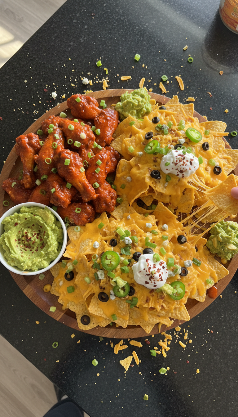 Festive Super Bowl Snacks Galore