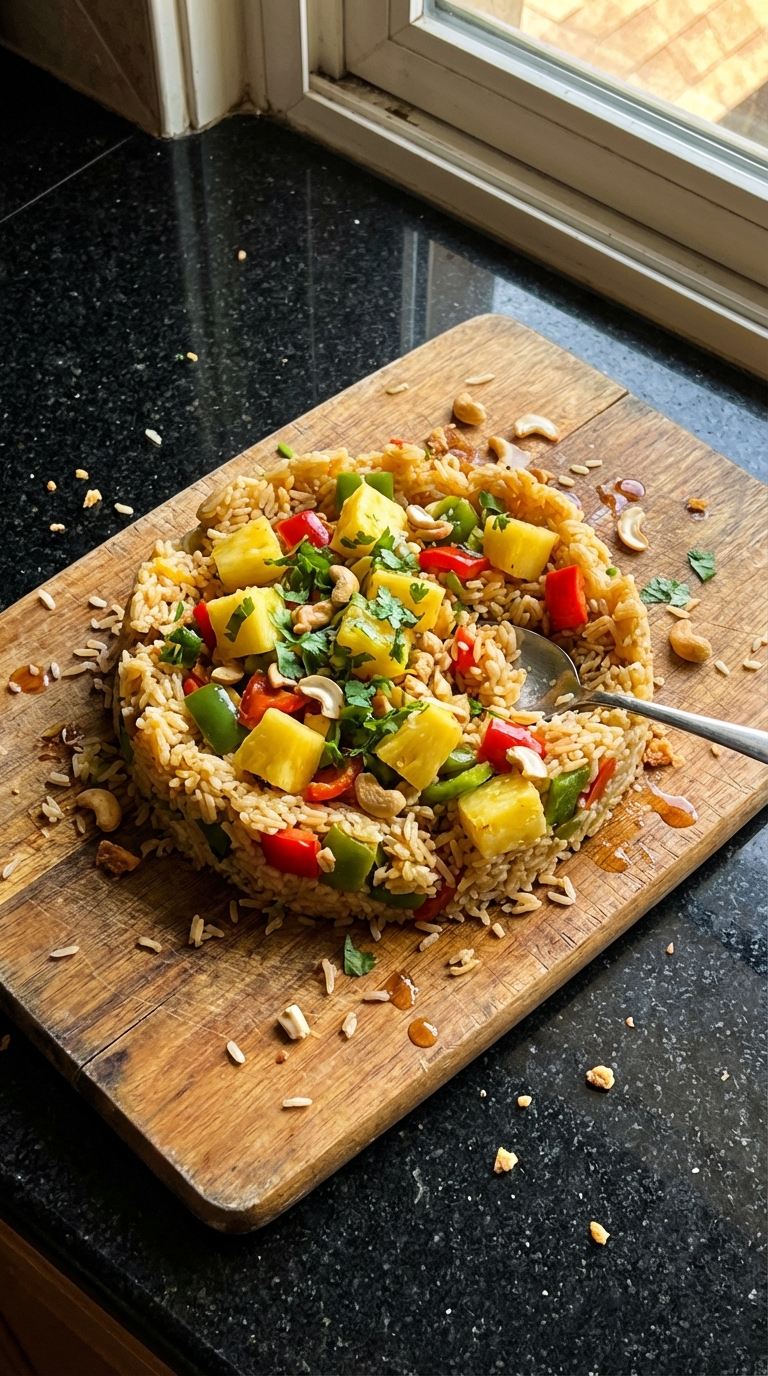 Tropical Pineapple Rice Bowl