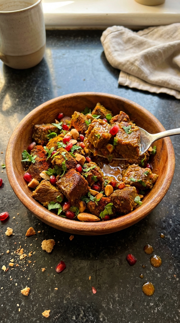 Moroccan Spiced Beef Bowls