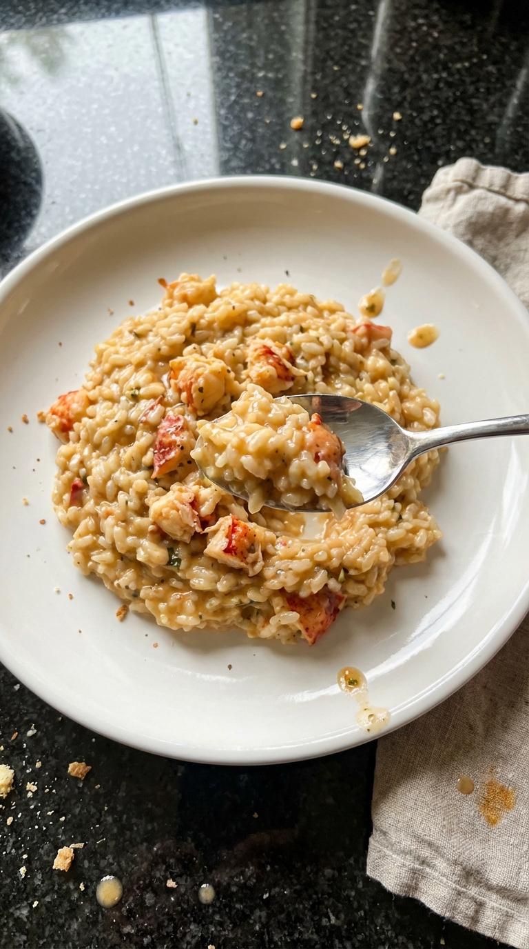 Creamy Lobster Risotto Bowl