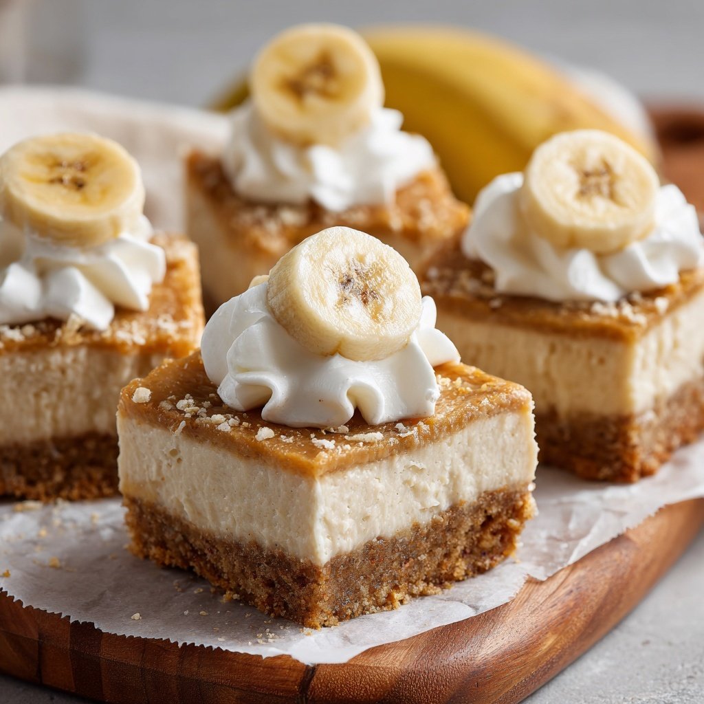 Banana Cream Cheesecake Bites