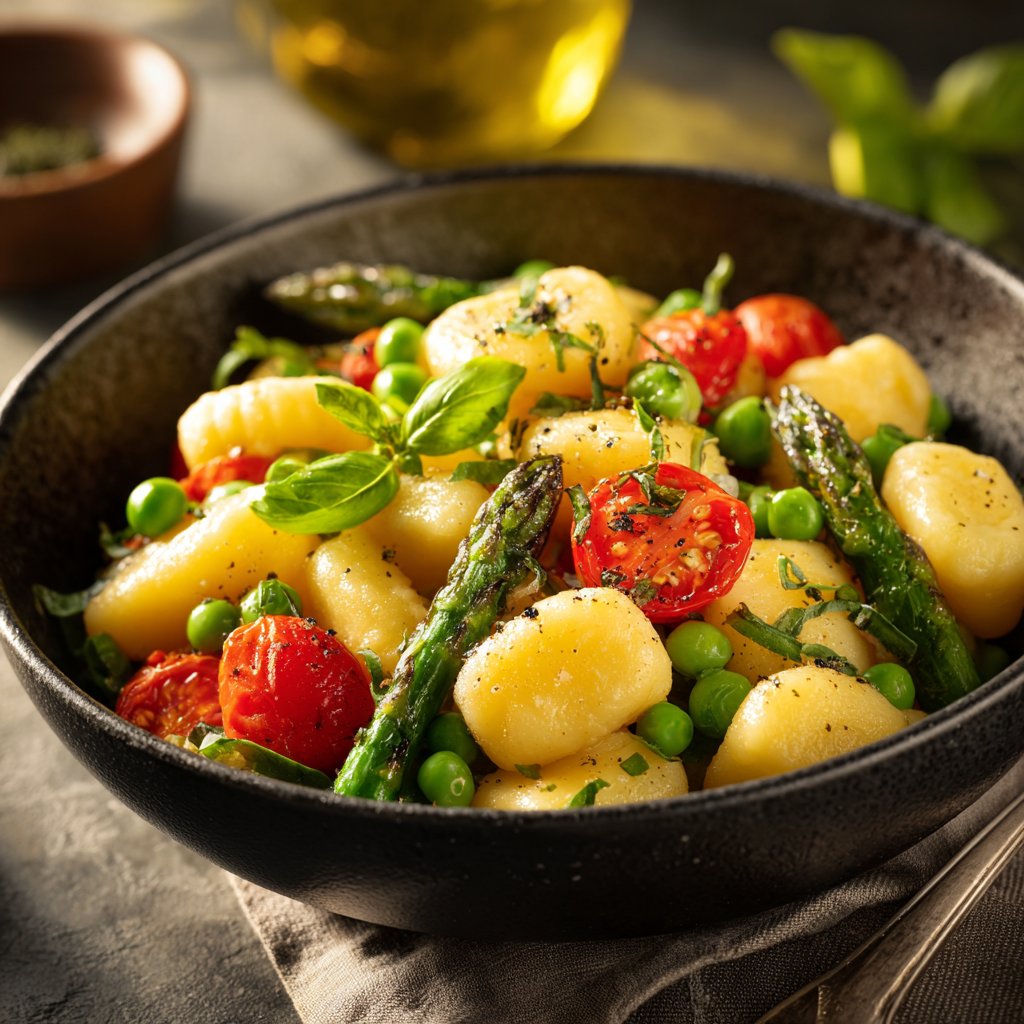 Spring Vegetable Gnocchi Delight