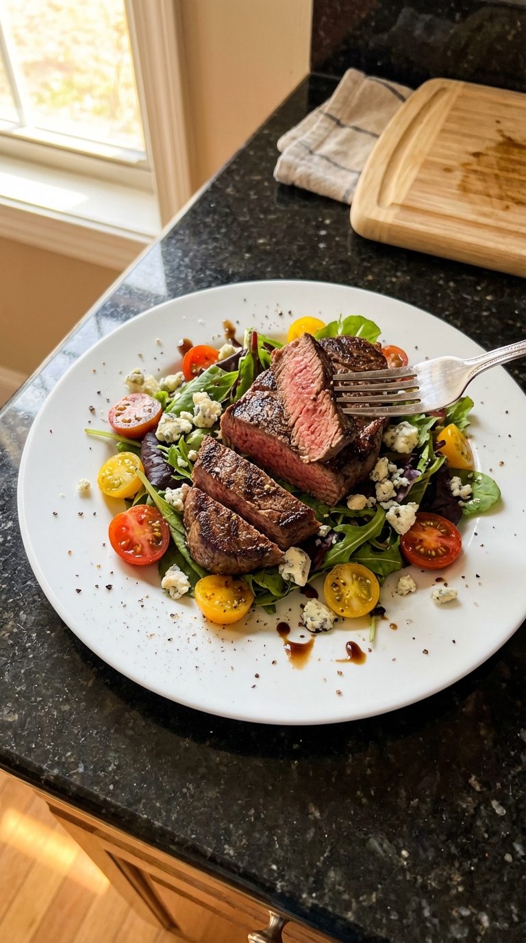 Sliced Filet Mignon Salad