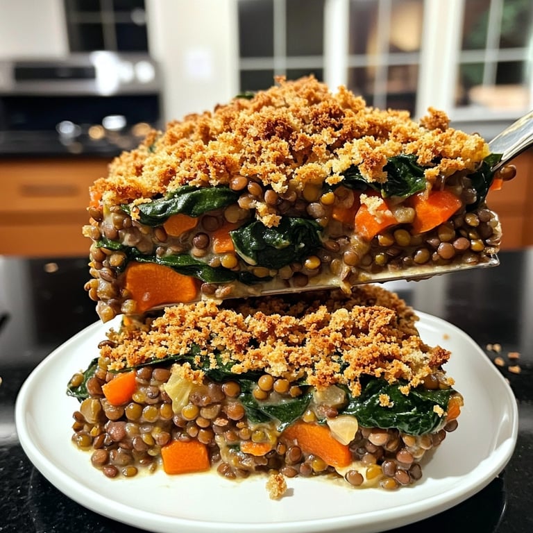Lentil Vegetable Casserole