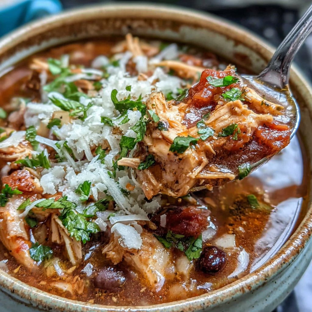 Chicken Taco Soup Bowl