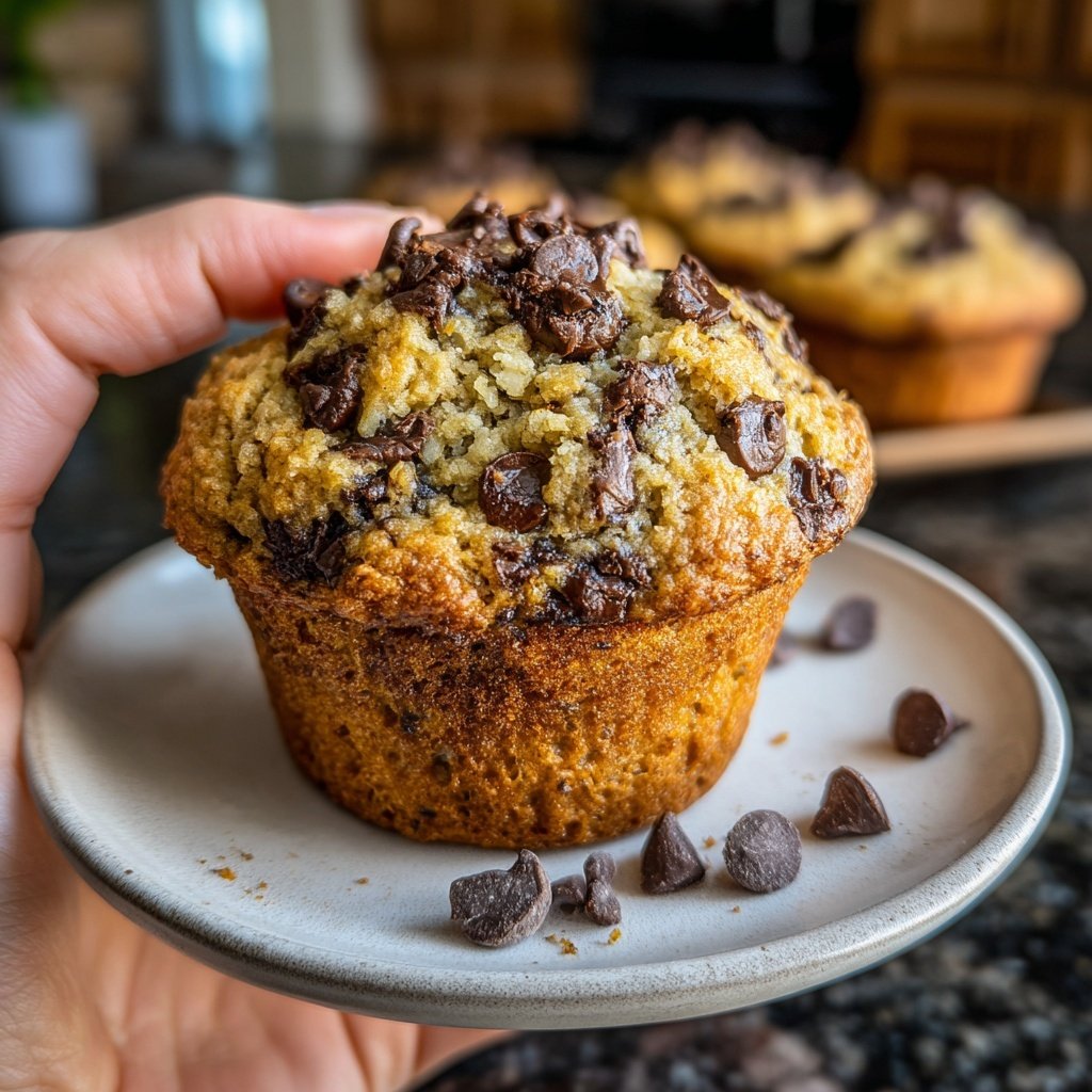 Banana Choco Chip Muffin Cups