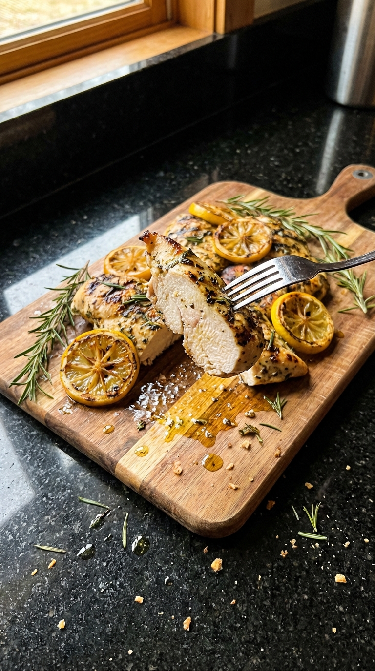 Lemon Herb Chicken with Quinoa